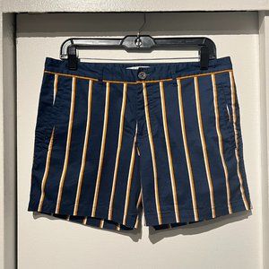 Parke & Ronen Vertical Stripe Holler Short
